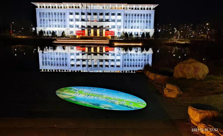 北京中医药大学夜景亮化